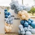 thumbnail image 3 of 167Pcs Blue Balloon Garland Arch Kit Reusable Birthday Balloon Set Latex Ocean Blue Gold Balloons Prop Decoration Balloon Party Background Balloon for Wedding Party Birthday, 3 of 8