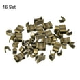 thumbnail image 3 of 16 Sets Zipper Slider Retainers, #10 Top Stoppers & Bottom Stops for Bags Coats Jackets, Bronze Tone, 3 of 6