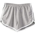 thumbnail image 2 of 1 Pce Shorts de Sport pour Femmes Shorts Rétro Shorts de Yoga Actifs Pantalons avec Bords Colorés, 2 of 6