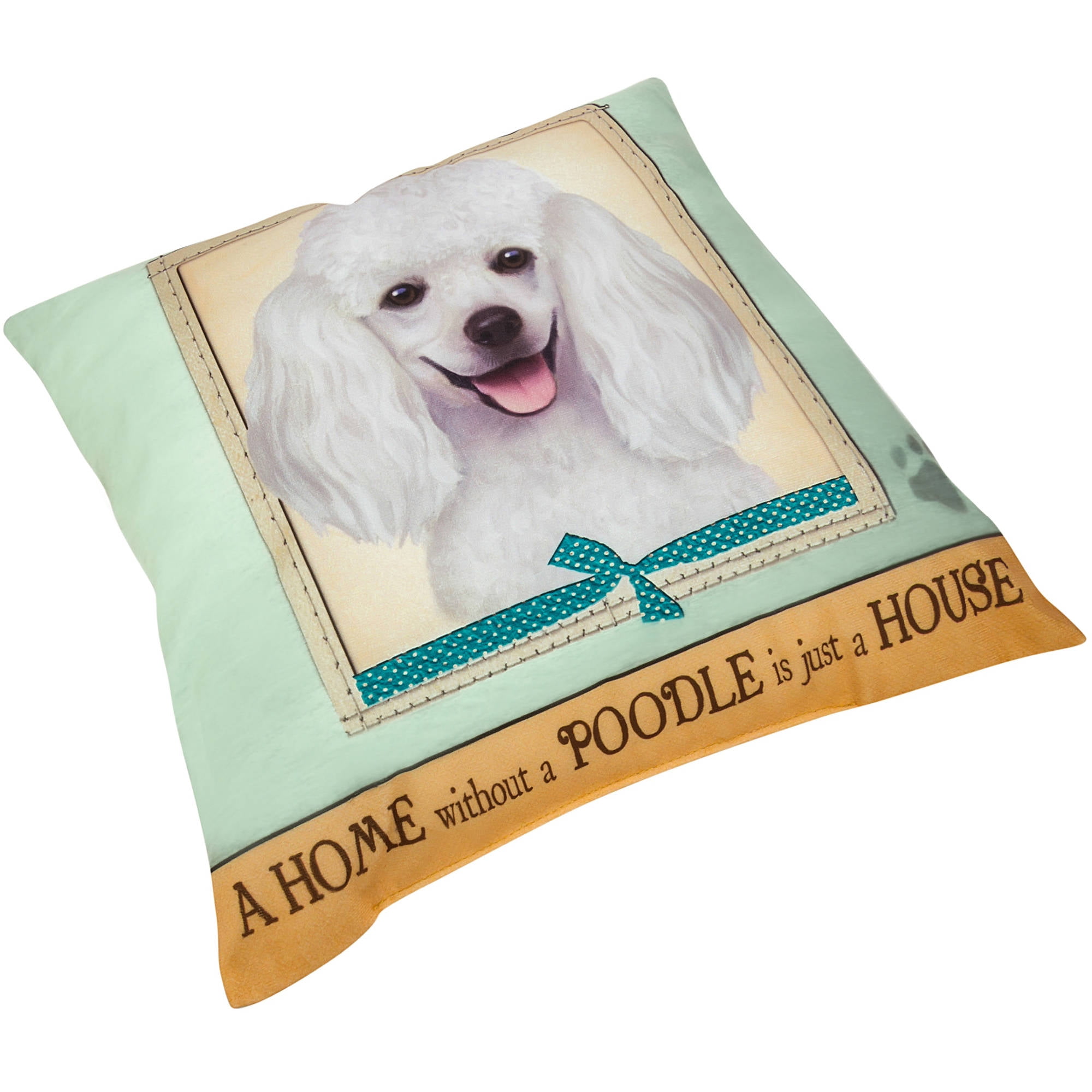 SUMACLIFE Cute Dog Collection Decorative Pillow Cushion for Bed Sofa Couch Car 15 x 15