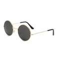 thumbnail image 1 of Gafas de sol redondas retro Gafas marinas Gafas de sol con montura redonda Gafas de montura redonda de tendencia colorida, 1 of 1