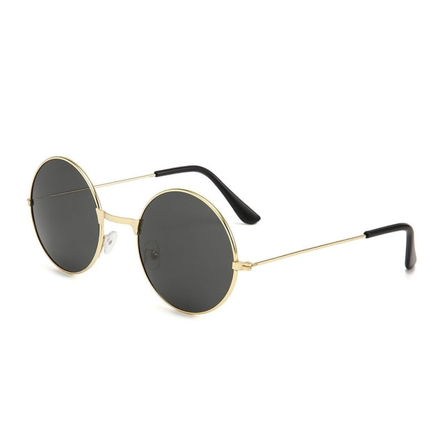 Gafas de sol redondas retro Gafas marinas Gafas de sol con montura redonda Gafas de montura redonda de tendencia colorida