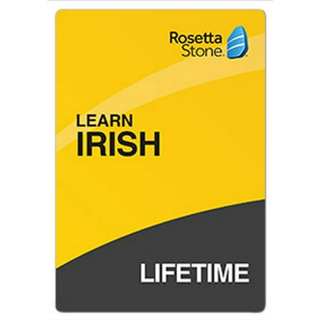Rosetta Stone: Learn Irish with Lifetime Access on iOS, Android, PC, and Mac [Activation Code by Email]