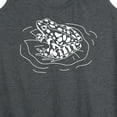 thumbnail image 3 of Instant Message - Frog On Lily Pad - Women's Racerback Tank Top, 3 of 6