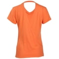 thumbnail image 3 of Women's Orange Virginia Tech Hokies Bella Crossback T-Shirt, 3 of 3