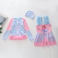 thumbnail image 2 of Shadoumai Girls' Swimsuit Swimsuit Two Piece Long Sleeved Swimsuit (2 12 Years), 2 of 6