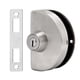 thumbnail image 1 of Cerradura De Vitrina, Cerradura De Puerta Corrediza De Vidrio Robustez De Acero Inoxidable Para Oficina Para Hogar Para Cocina, 1 of 7
