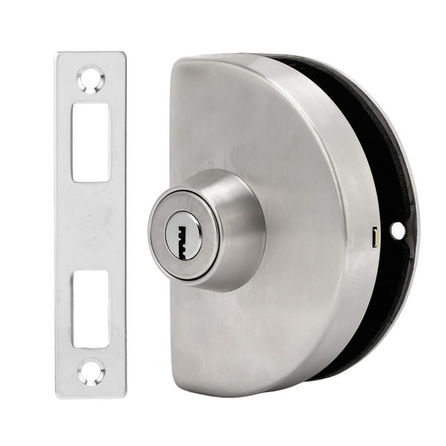 Glass Door Lock, Corrosion Resistance Display Case Lock For Kitchen For Office For Home