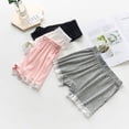 thumbnail image 1 of Toddler Elastic Waist Sweat Shorts Cotton Children Kid Baby Girls Solid Color Shorts Pink Bow Safety Pants UnderwearGray160 He Qiyong unisex, 1 of 1