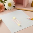 thumbnail image 4 of LITINKIMI 40Pcs Round Sponge Paint Brushes with Wooden Handle Soft Yellow Sponges for Painting Projects, 4 of 8