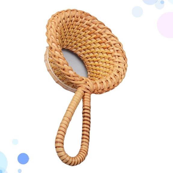 Phenofice Bamboo Rattan Tea Strainer Multi Color Tea Infusing 1Set 5.9*3.1In