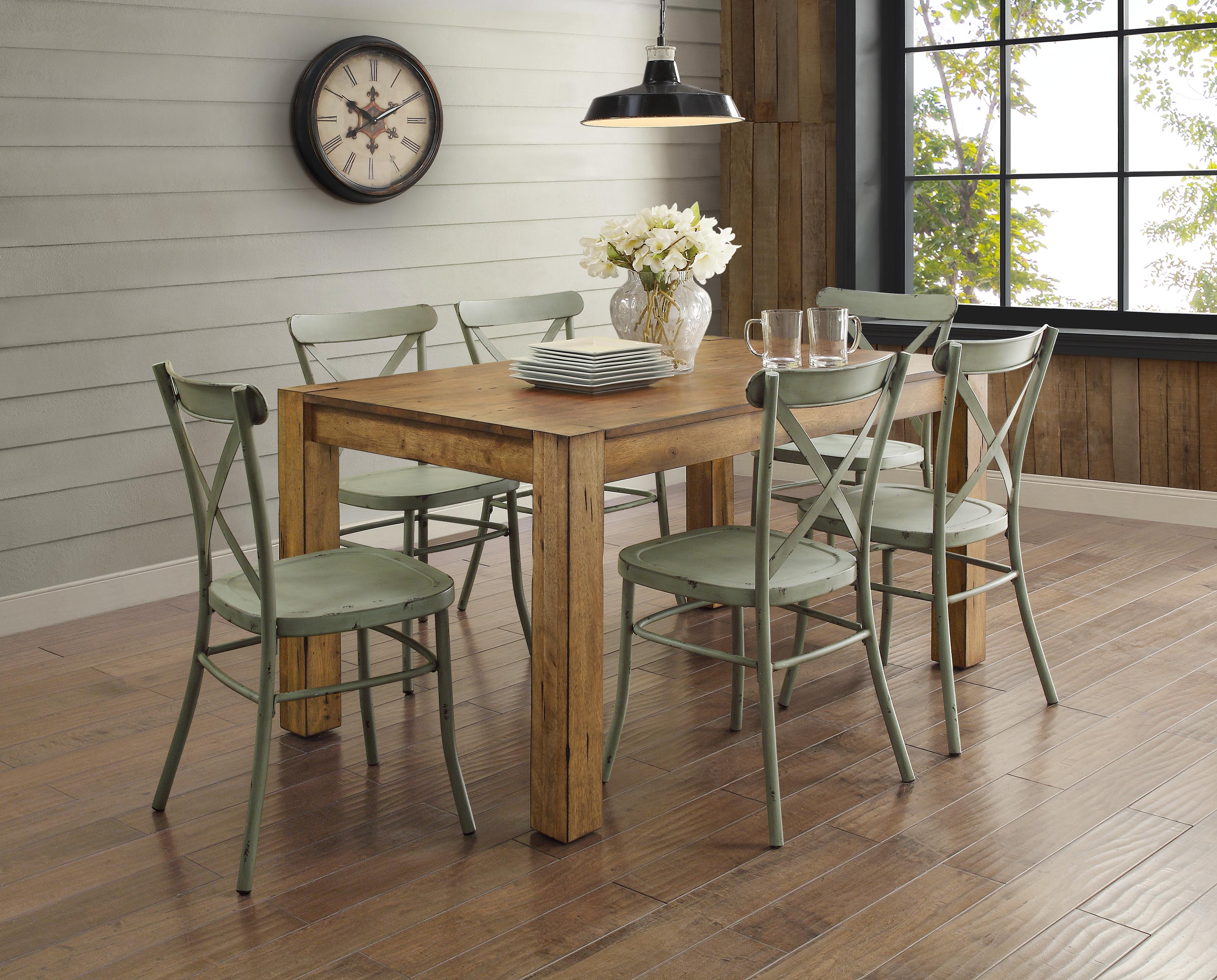 Better Homes & Gardens Bryant Solid Wood Dining Table, Rustic Brown - image 9 of 14