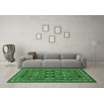 thumbnail image 3 of Ahgly Company Indoor Square Abstract Emerald Green Modern Area Rugs, 8' Square, 3 of 4