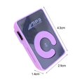 thumbnail image 4 of Mini MP3 Player Mirror Support TF Card Clip USB Sports Running Music Walkman for Student, 4 of 11