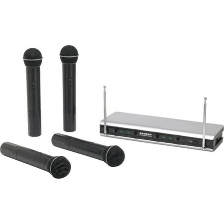 Stage v466 Quad Handheld Vocal Wireless System (Best Wireless Vocal Microphone)