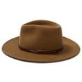 thumbnail image 3 of Gorro Stetson Bozeman Lt., fieltro de lana marrón, repelente al agua, talla M, 3 of 5