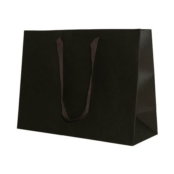 JAM Matte Gift Bag, 16 x 12 x 6, Brown Kraft, 1/Pack, X, Large Horizontal