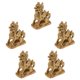 thumbnail image 1 of 5 piezas prosperidad / Kylin estatua el mejor inauguración de casa para expulsar energía , decoración Feng Shu Baoblaze Fengshui Copper Kylin, 1 of 8
