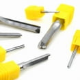 thumbnail image 4 of 5pcs Tungsten Carbide 2 Flute Straight Slot End Mill 3.175/4/5/6mm Shank CNC Router Bit For Wood Milling Cutter Tool ,High Efficiency, 4 of 4