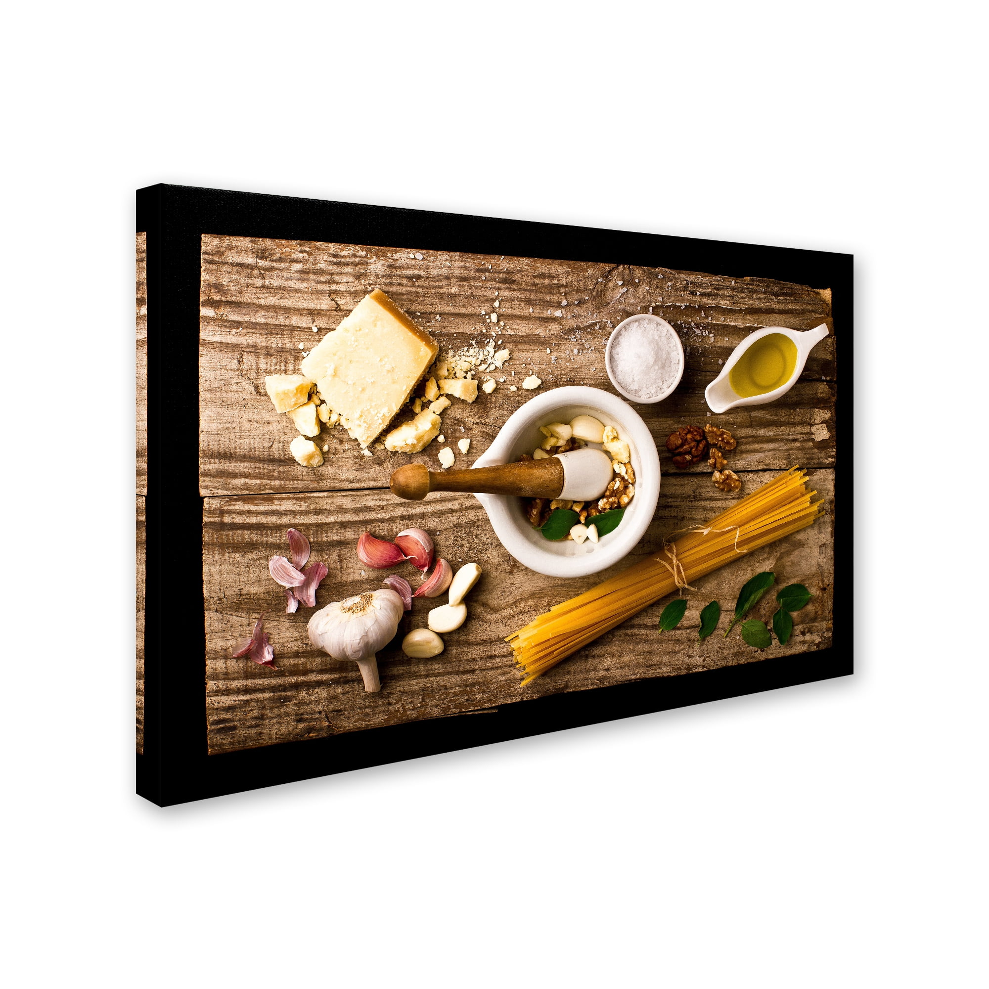 Trademark Fine Art 'Pesto' Canvas Art by Luiz Laercio