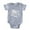 Heather Grey, variant on CafePress - Gothic Skull Initial V - Cute Infant Baby Football Bodysuit
