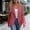 c01Red, variant on JGGSPWM Women's Tweed Blazers Business Casual Long Sleeve Double Breasted Jackets Open Front Work Suits Pink S
