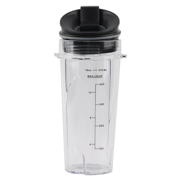 Universal 16-Ounce Blender Cup with Flip Lid