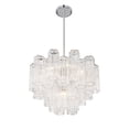 thumbnail image 6 of Crystorama Addis 6 Light Polished Chrome Chandelier - 19.75"W x 14"H x 19.75"D, 6 of 10