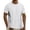 White #010, variant on Workout Shirts for Men Summer Quick Dry Athletic T-Shirts Short Sleeve Crew Neck Tops Breathable Comfy Running Blouses, S
