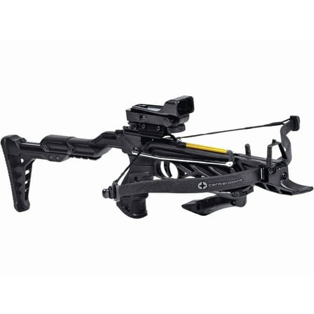 CenterPoint Archery Hornet 191 FPS Recurve Crossbow with Red Dot Sight (Black)