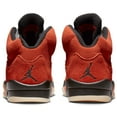 thumbnail image 5 of Jordan Women's Athletic Shoes Dunk On Mars Retro 5, Black-Fire Red, 6, 5 of 6