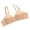 Khaki, variant on Womens Wireless Bralette Elderly Thin Breathable No Wire Comfortable Underwear Bra Bra Size Cotton Sport Bra Style LW-305 s