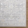 thumbnail image 5 of Hauteloom Cinzia Living Room, Bedroom Machine Washable Area Rug - Traditional - Silver Gray, Ivory, Charcoal - 5'3" x 7', 5 of 7