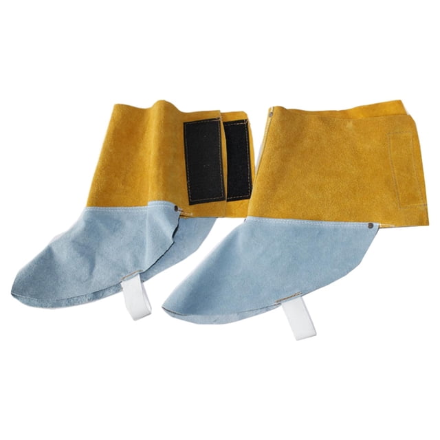 Cubiertas para pies de soldadura,Cubrezapatos para soldar Mujeres Hombres Resistente al fuego,Protectores de botas para soldadura,resistentes al calor,Protectores de zapatos de soldadura