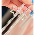 thumbnail image 5 of Grandest Birch Women\'s Rhinestone Pentacle Star Drop Long Tassels Chain Hook Dangle Linear Earrings Rhinestone, Alloy Silver, 5 of 7