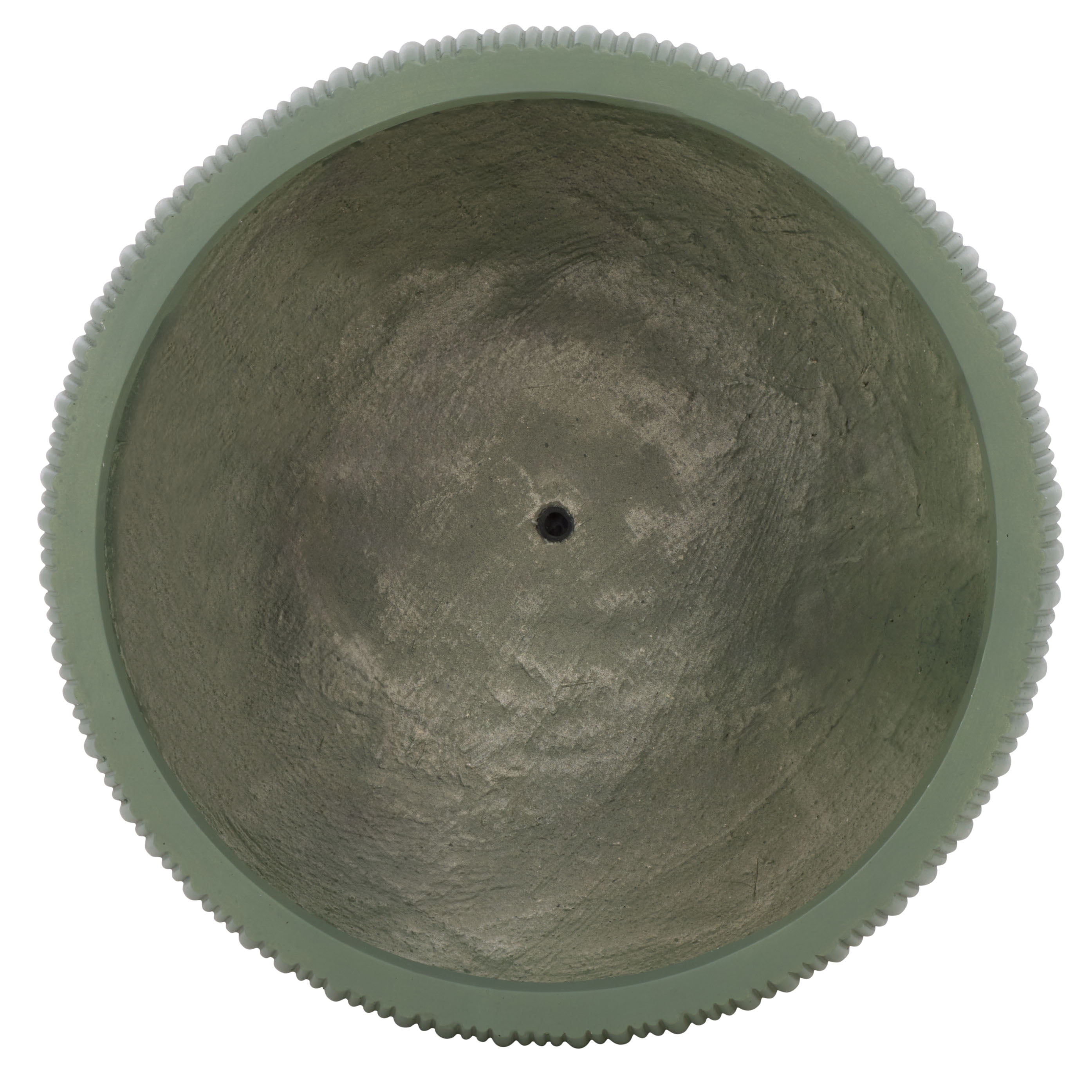 Safavieh Anita Round Green Fiber Clay Plant Pots - Set of 3