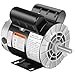 thumbnail image 3 of 2 HP SPL Air Compressor Motor, Single Phase 3450 RPM Electric Motor, AC 115/230V 15/7.5A, 56 Frame 5/8" Shaft Diameter, Commercial-Duty CCW Rotation, 1.88" Shaft Length for Air Compressors, 3 of 4