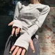 thumbnail image 4 of Ropa vintage para mujer, camisetas Y2K 2023, blusas, cuello redondo, manga larga, túnica estampada, ropa de mujer, tops cortos casuales de moda, camisas, 4 of 5