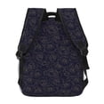 thumbnail image 4 of Easygdp Copper-Gold Gloss Outline Rose1 Mochila Ergonómica Versátil para Laptop - Múltiples Bolsillos, Correas Ajustables, Unisex para Escuela, Viajes y Actividades al Aire Libre-One Size, 4 of 5