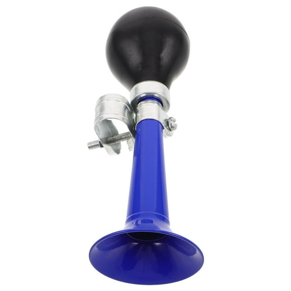 HOMEMAXS Metal Air Horn Loud and Clear Sound Bugle Air Horn Easy Installation Bike Horn Mountain Bike Replacement Accessory