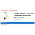 thumbnail image 2 of HVAC Blower Relay Harness Connector - Compatible with 1996 Ford Escort, 2 of 2
