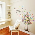 thumbnail image 4 of mmirethe Wall Sticker Butterflies Adhesive Poster Universal Self-Assembly Stickers Background Ornament Corridor Home Wall Room, 4 of 6