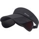thumbnail image 2 of Sombrero con visera para el sol, gorra de golf ajustable para mujer con ala retráctil, protección UV, gorra deportiva para playa/tenis, 2 of 4