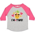 thumbnail image 3 of Inktastic 2nd Birthday Pineapple Girls Hawaiian Girls Toddler T-Shirt, 3 of 5