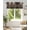Brown, variant on Orange Fall Thanksgiving Kitchen Valances for Windows Brown Squirrel Maple Leaves Valance Curtains for Kitchen /Living Room/Bedroom/ Bathroom Decor, 54"x18 " ,Rod Pocket 1 Panel,