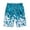 Green, variant on Vivianyo HD Lightweight Breathable Quick Dry Swim Shorts for Men Men's Holiday Style Printing Special Print Beach Quick Drying Casual Shorts.