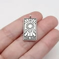 thumbnail image 6 of HOOUN 50 Pcs Tibetan Silver Tarot Charms Pendant 26x13MM DIY Jewelry Making C40020-16804, 6 of 6