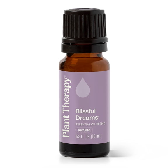 Plant Therapy Blissful Dreams Essential Oil Blend 10 mL (1/3 oz) 100% Pure, Undiluted, Natural Aromatherapy
