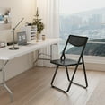 thumbnail image 6 of BONNLO Plastic Folding Chairs with Breathable Mesh Seat and Sturdy Metal Frame 350 Pounds Capacity, 6 of 9