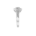thumbnail image 5 of Keepsake 1/5 Carat T.W. Diamond Halo Marquise-Shape 2-Piece Bridal Set in Sterling Silver, 5 of 7